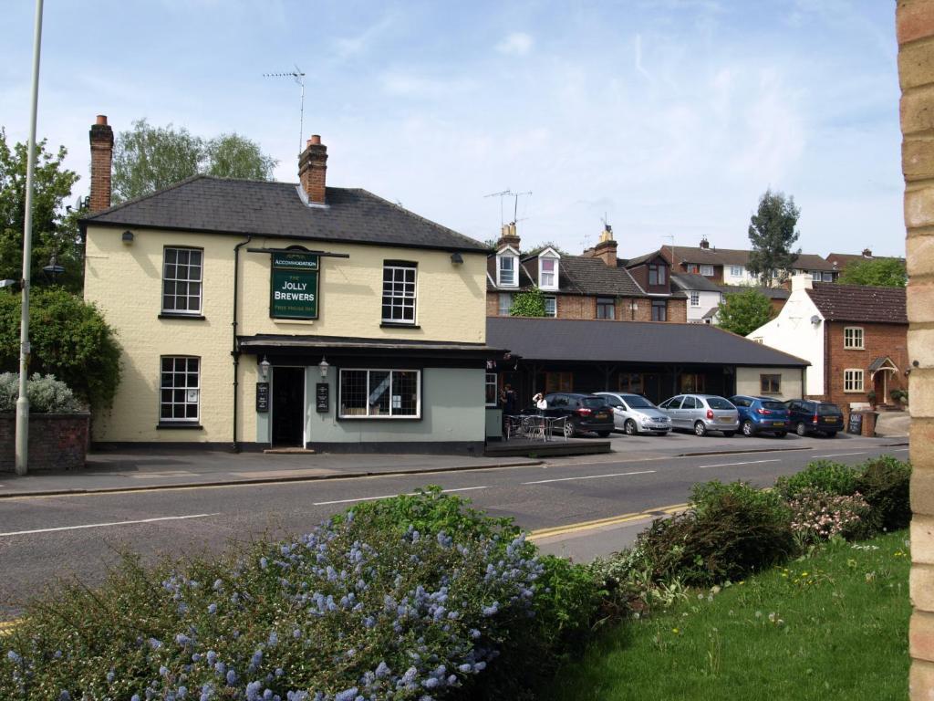 Jolly Brewers Free House Inn Bishop's Strotford Exterior foto