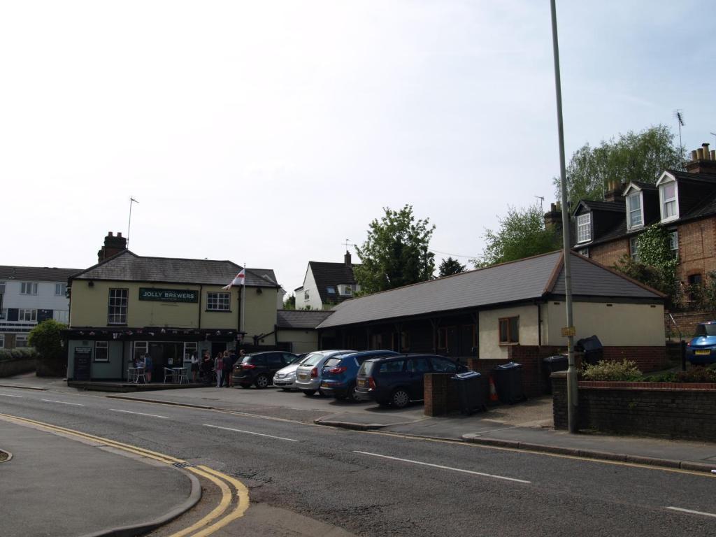 Jolly Brewers Free House Inn Bishop's Strotford Exterior foto